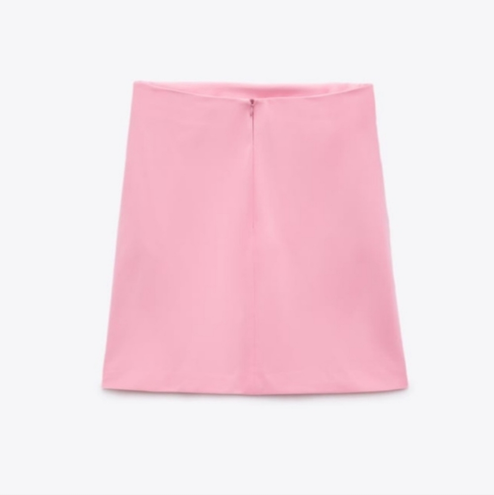 Zara Draped Mini Skirt Bloggers Favorite Size S,M - Picture 5 of 6